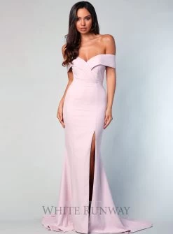 Gia Off Shoulder Gown - Made To Order
