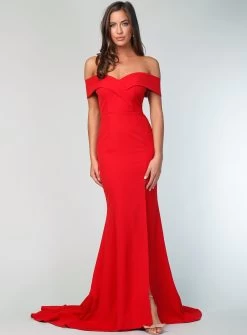 Gia Off Shoulder Gown -Fashion Dress Shop wrsr00082 79