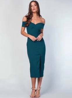 Gia Off Shoulder Midi - Made To Order -Fashion Dress Shop wrsr108 46 44df2210 f8c6 4a62 90b1 91a86fc9db96