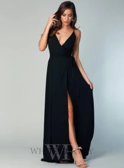 Camisole Gown With Train -Fashion Dress Shop wrsr124 d 1