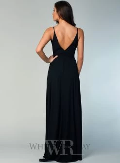 Camisole Gown With Train -Fashion Dress Shop wrsr124 d 3