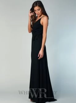 Camisole Gown With Train -Fashion Dress Shop wrsr124 d 4