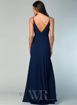 Camisole Gown With Train -Fashion Dress Shop wrsr124 d 9