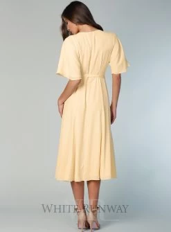 Kimono Sleeve Midi -Fashion Dress Shop wrsr127 a 11