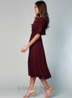 Kimono Sleeve Midi -Fashion Dress Shop wrsr127 a 2