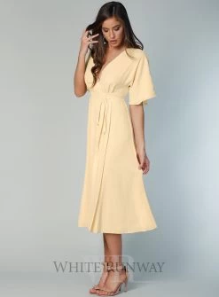 Kimono Sleeve Midi -Fashion Dress Shop wrsr127 a 7