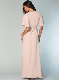 Kimono Sleeve Slim Skirt Maxi -Fashion Dress Shop wrsr127 b 1