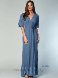 Kimono Sleeve Slim Skirt Maxi -Fashion Dress Shop wrsr127 b 5