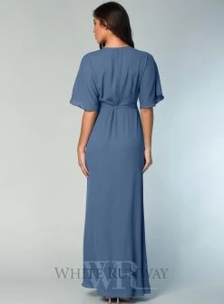 Kimono Sleeve Slim Skirt Maxi -Fashion Dress Shop wrsr127 b 6