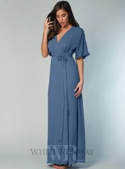 Kimono Sleeve Slim Skirt Maxi -Fashion Dress Shop wrsr127 b 7