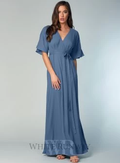 Kimono Sleeve Slim Skirt Maxi -Fashion Dress Shop wrsr127 b 8