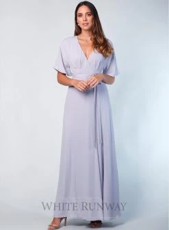 Kimono Sleeve Flare Maxi