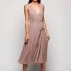Sleeveless Wrap Midi -Fashion Dress Shop wrsr129 a 5