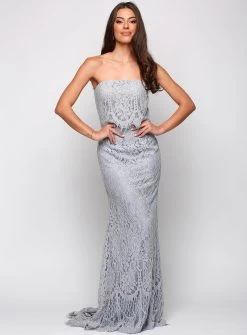 Cherry Strapless Lace Dress -Fashion Dress Shop wrsr135 12 a1a301a8 59ef 49a7 b18d 746f9fc9f015