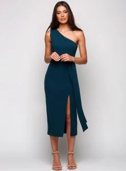 Topia One Shoulder Midi -Fashion Dress Shop wrsr142 10