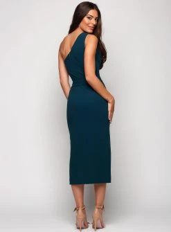 Topia One Shoulder Midi -Fashion Dress Shop wrsr142 12