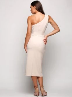Topia One Shoulder Midi -Fashion Dress Shop wrsr142 4
