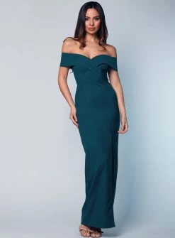 Gia Off Shoulder Pencil Dress -Fashion Dress Shop wrsr157 85