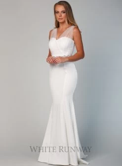 Laneese Cross Over Tulle Dress - Made To Order 29 Laneese Cross Over Tulle Dress - Made To Order -Fashion Dress Shop wrsr164 11 e16ec06a 11fb 48a5 852e 7fc751de7c99