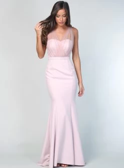 Laneese Cross Over Tulle Dress -Fashion Dress Shop wrsr164 34