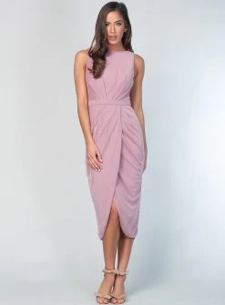 Hailey Cowl Back Dress - Off White - Size 10 -Fashion Dress Shop wrsr176 12