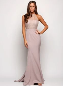 Perrine Illusion Tulle Gown -Fashion Dress Shop wrsr177 1