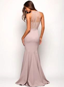 Perrine Illusion Tulle Gown -Fashion Dress Shop wrsr177 4