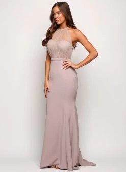 Perrine Illusion Tulle Gown -Fashion Dress Shop wrsr177 5