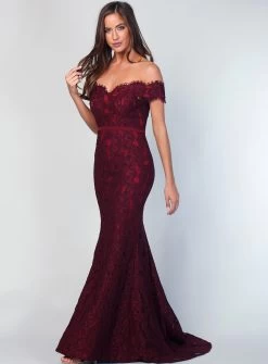 Marigold Lace Gown -Fashion Dress Shop wrsr183 3