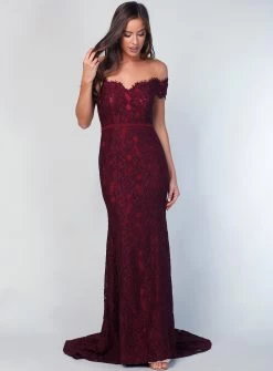 Marigold Lace Gown -Fashion Dress Shop wrsr183 6