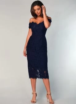 Marigold Lace Midi -Fashion Dress Shop wrsr184 11
