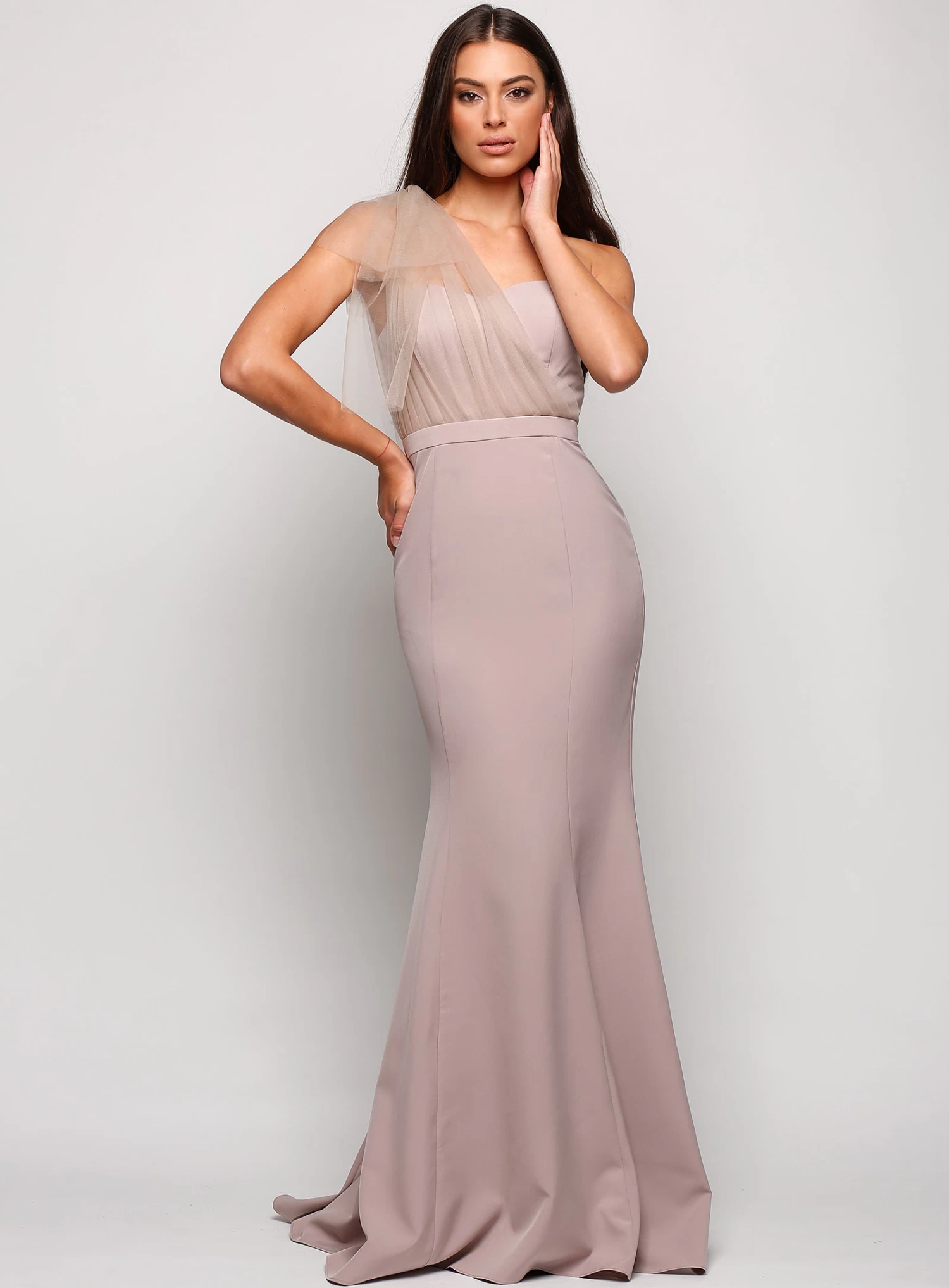 Marissa One Shoulder Tulle Dress - Made To Order 14 Marissa One Shoulder Tulle Dress - Made To Order - Image 12