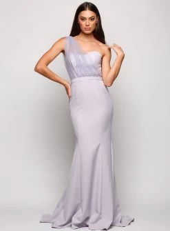 Marissa One Shoulder Tulle Dress -Fashion Dress Shop wrsr190 22