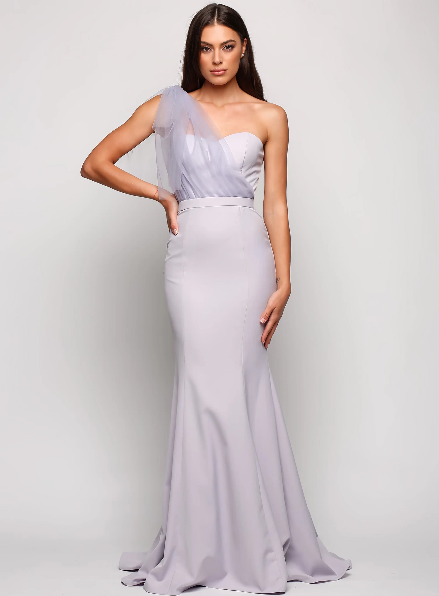 Marissa One Shoulder Tulle Dress - Made To Order 7 Marissa One Shoulder Tulle Dress - Made To Order - Image 5