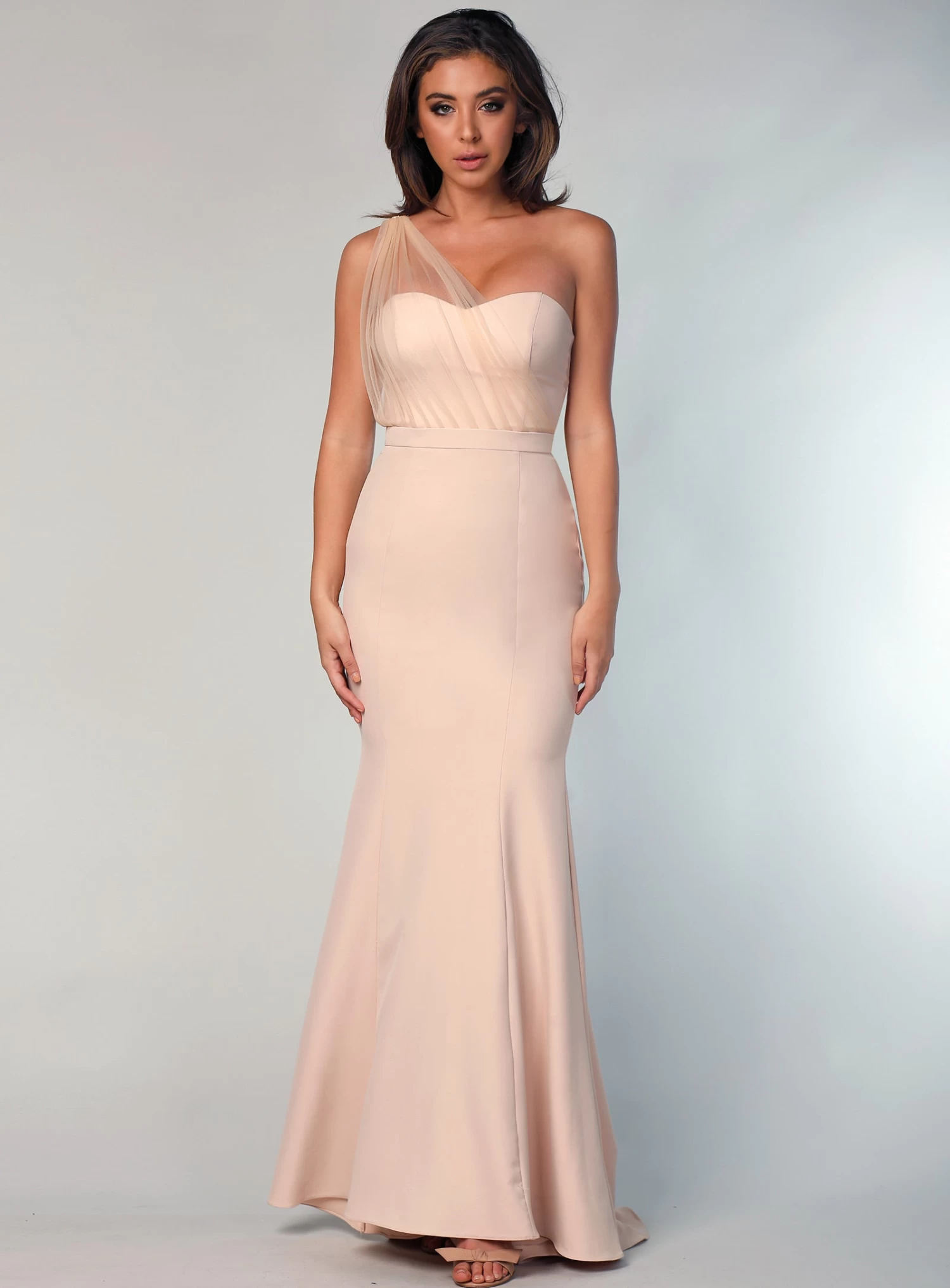 Marissa One Shoulder Tulle Dress - Made To Order 6 Marissa One Shoulder Tulle Dress - Made To Order - Image 4