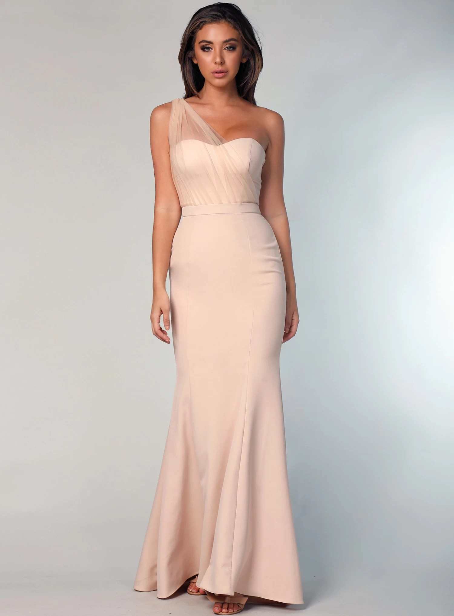 Marissa One Shoulder Tulle Dress - Made To Order 5 Marissa One Shoulder Tulle Dress - Made To Order - Image 3