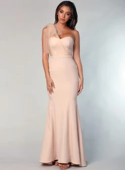 Marissa One Shoulder Tulle Dress -Fashion Dress Shop wrsr190 7