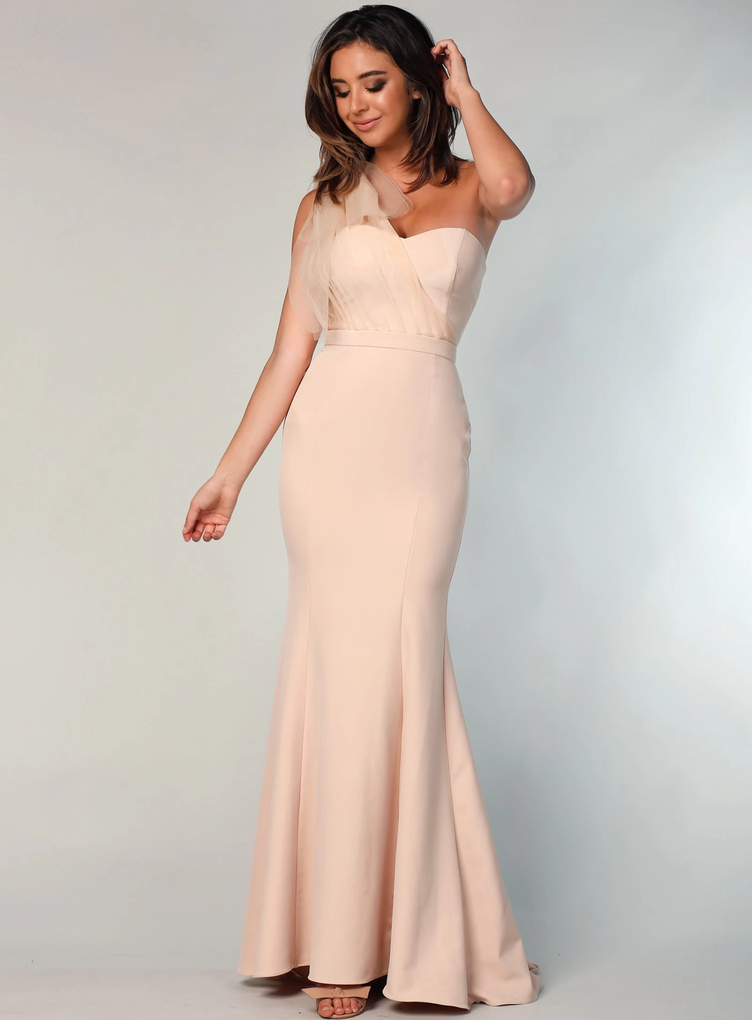 Marissa One Shoulder Tulle Dress - Made To Order 8 Marissa One Shoulder Tulle Dress - Made To Order - Image 6